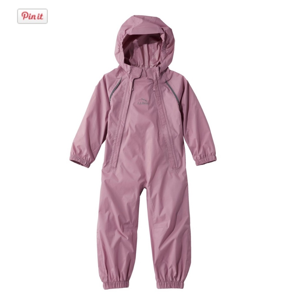 Like New LLBean Toddler Rain Bunting Suit 3T